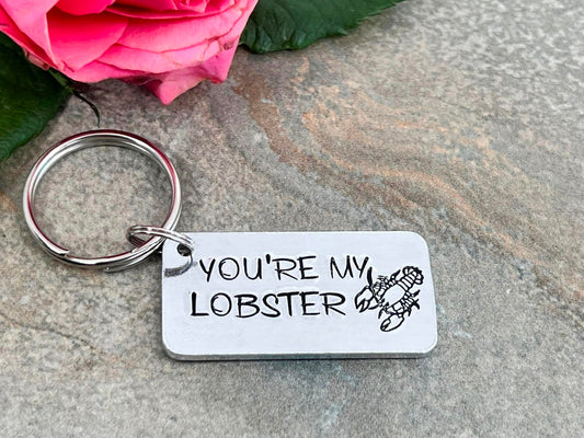 'You're My Lobster' Keyring