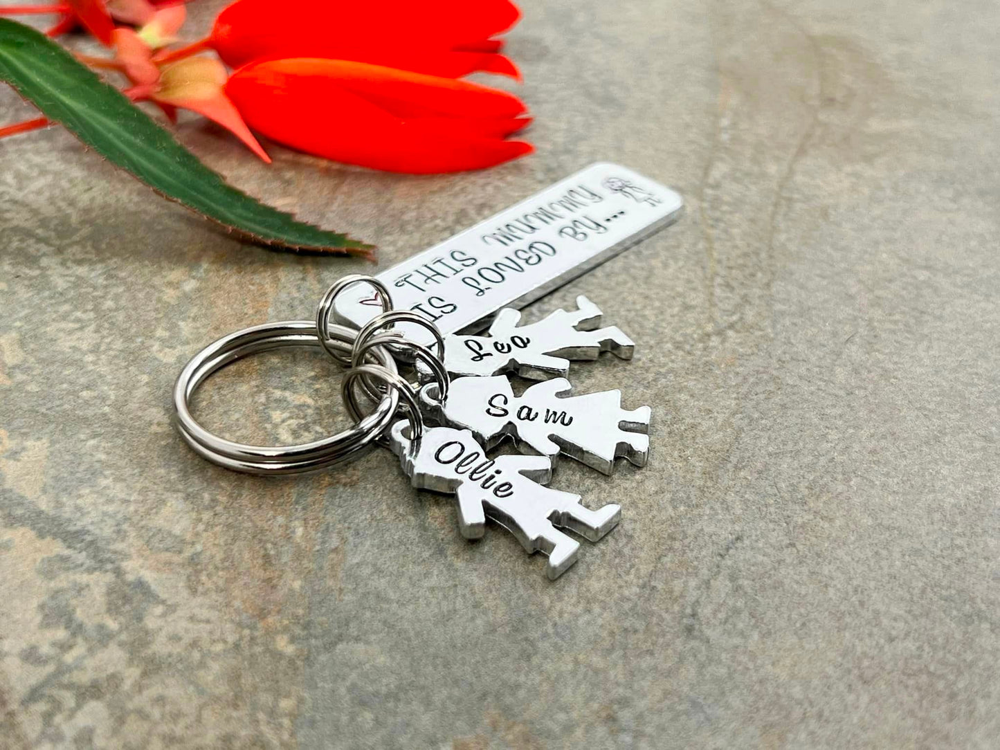 'This Mummy is loved by' Keyring