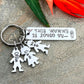 'This Mummy is loved by' Keyring