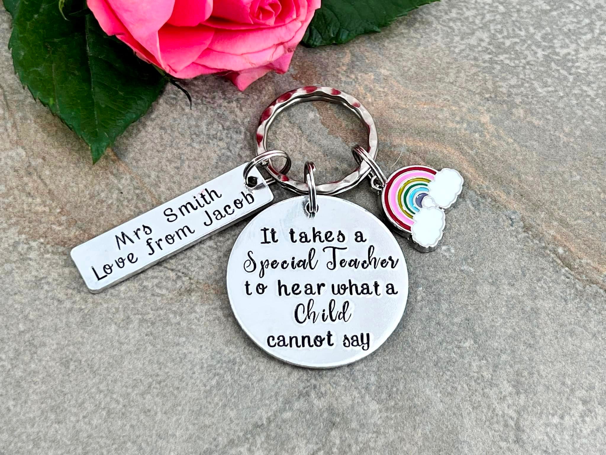 Autism Awareness/Special Needs Teacher's Keyring