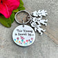 'This Nanny Is Loved By' Keyring