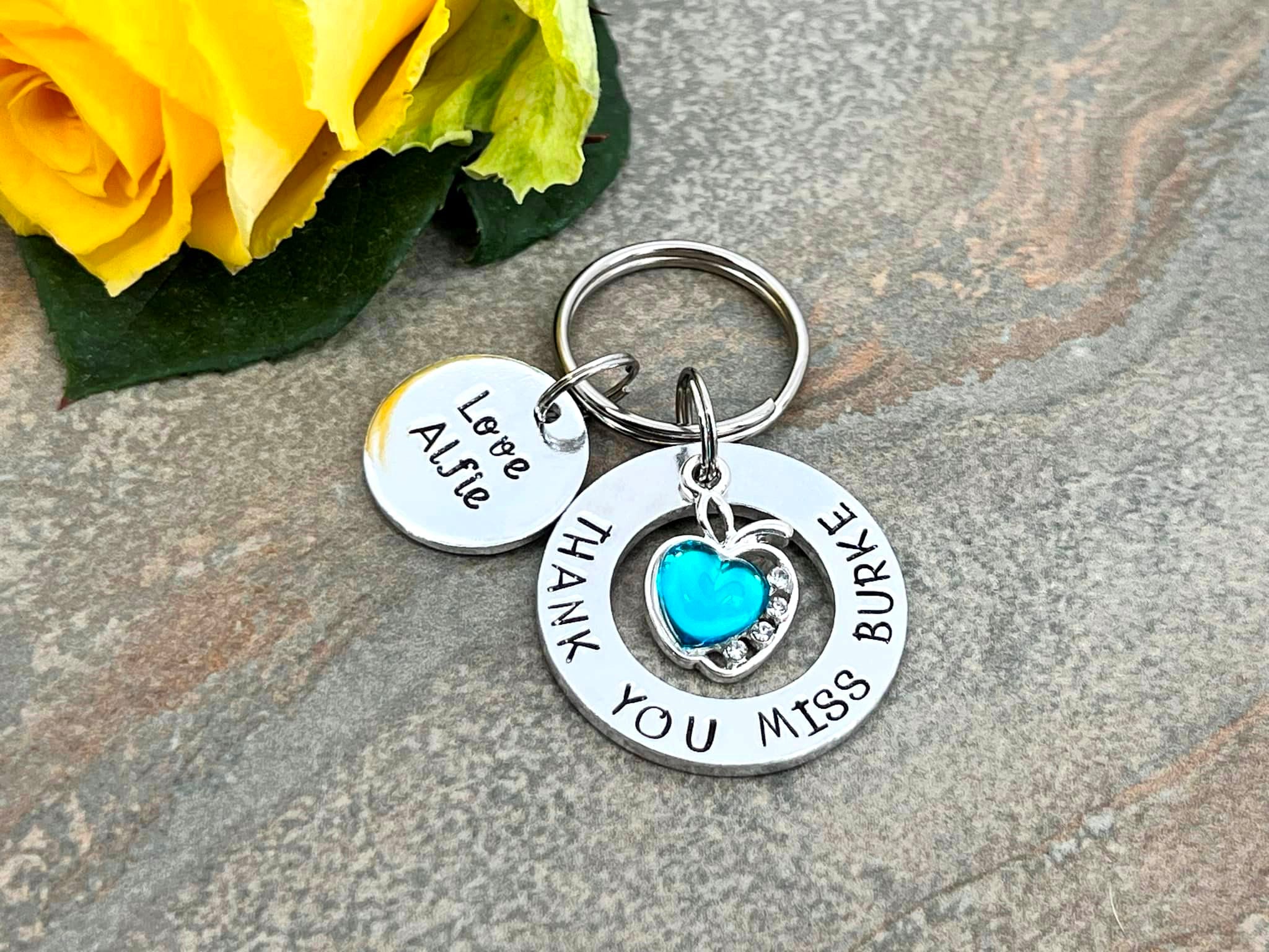 'Thank you Teacher' Teacher's Keyring