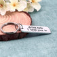 New Driver Keyring, Drive Safe I Love You, First Car Gift, Valentines Gift for Him