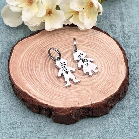 Additional boy/girl tag for This nanny/mummy is loved by keyring for previous customers only