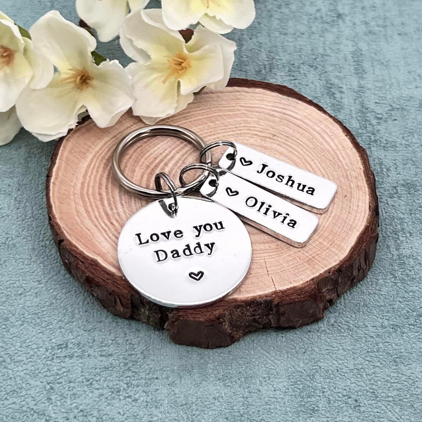 'Love You Daddy' Keyring