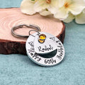 Womens 60th Birthday Keyring