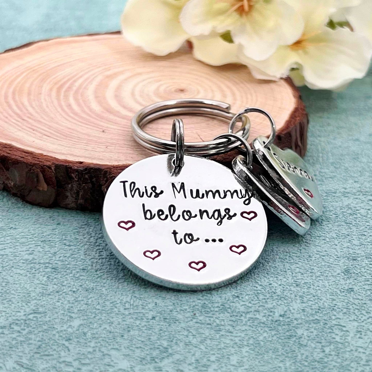 'This Mummy Belongs To' Keyring