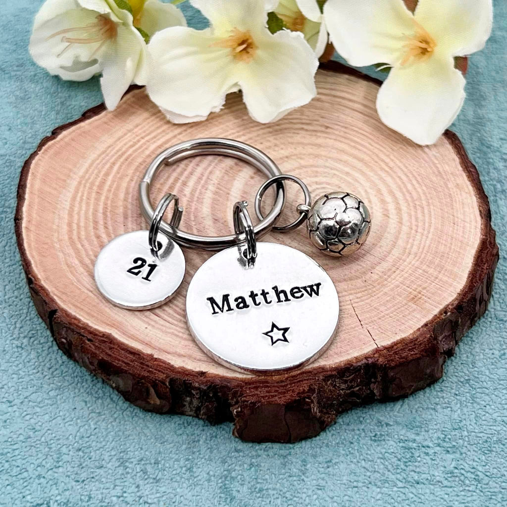 Mens Birthday Keyring
