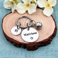 Mens Birthday Keyring