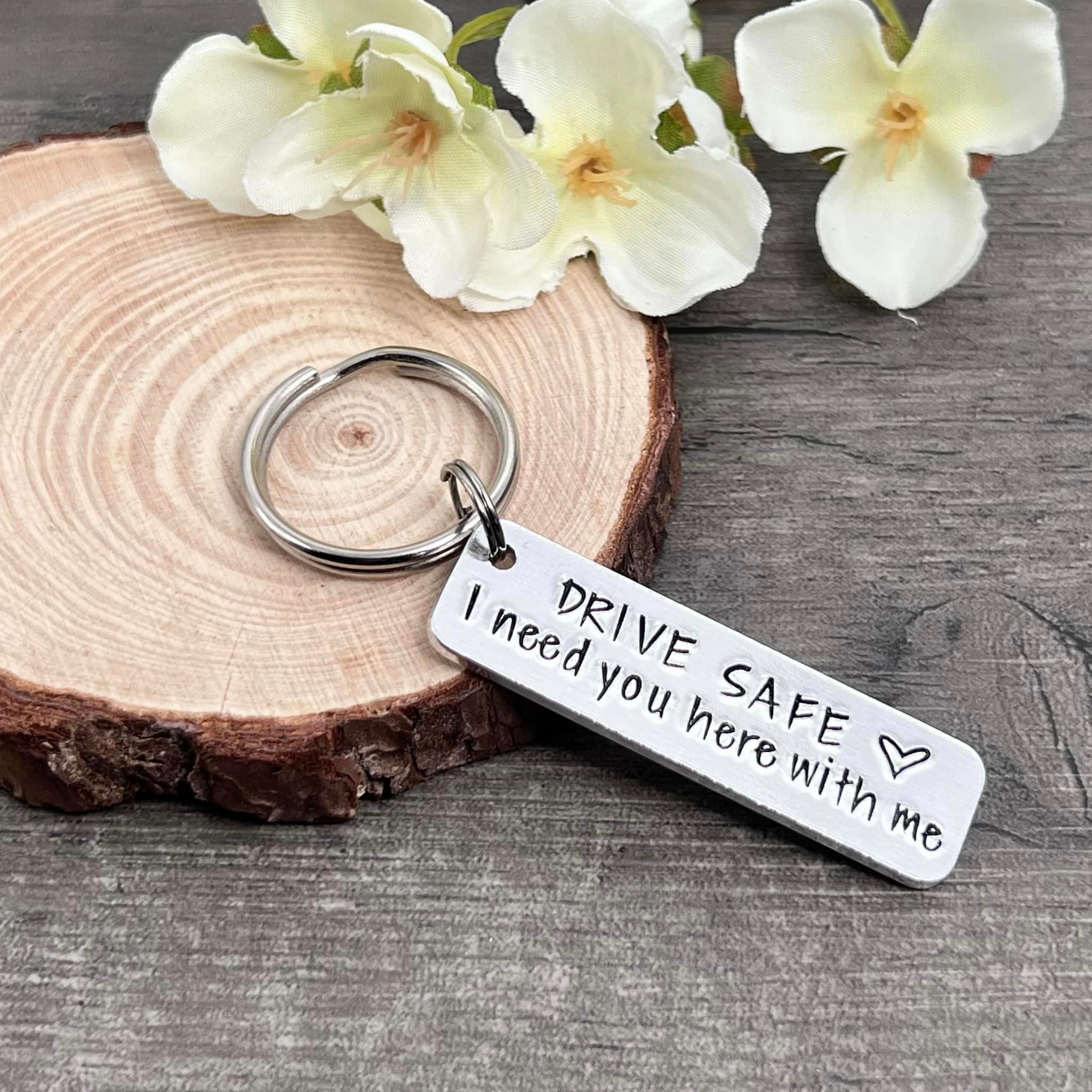'Drive Safe' New Driver Keyring