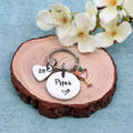 Girls 18th Birthday Gift, 18th Birthday Keyring, Personalised Eighteenth Birthday Keyring