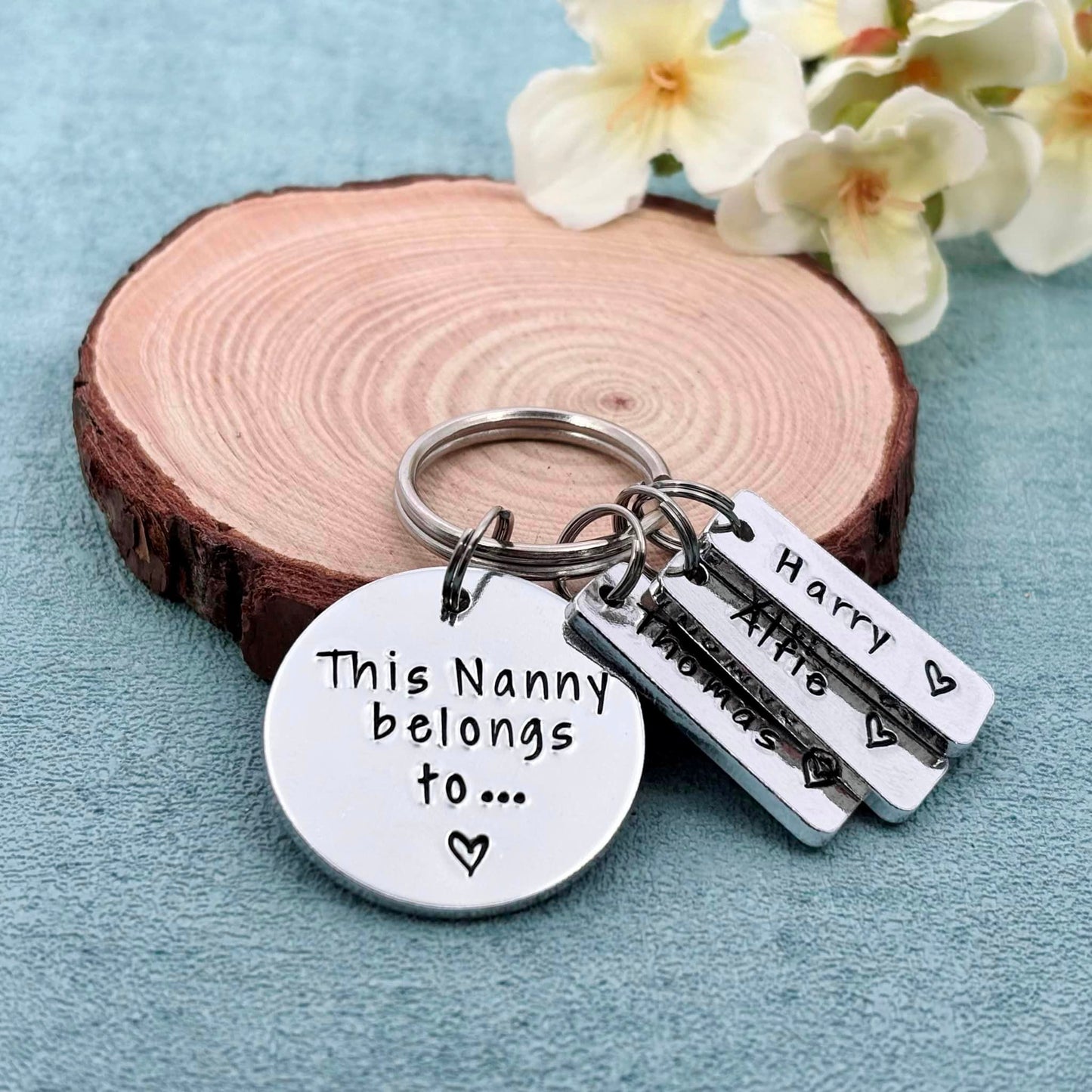 'This Nanny Belongs To' Keyring