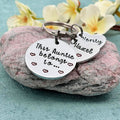 'This Auntie Belongs To' Keyring