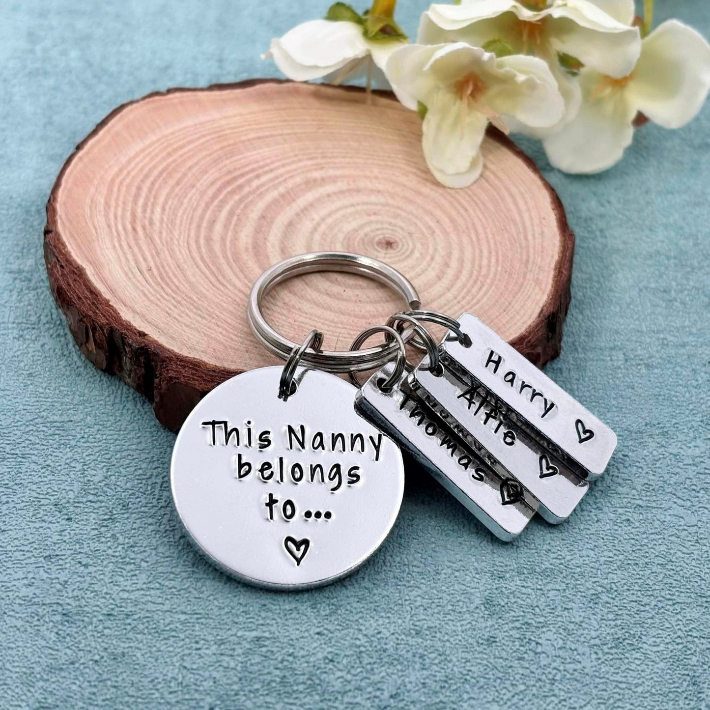 'This Nanny Belongs To' Keyring