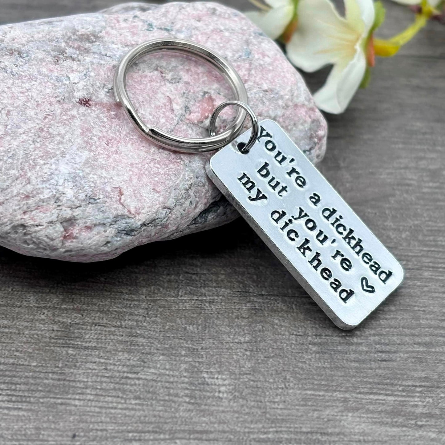 'You're a Dickhead' Keyring
