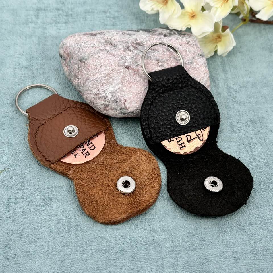 Best Husband By Par, Copper Golf Ball Marker, 7th/22nd Anniversary Gift