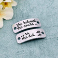 'She Believed She Could So She Did' Trainer Tags