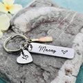 Girls 18th Birthday Gift, 18th Birthday Keyring, Personalised Eighteenth Birthday Keyring