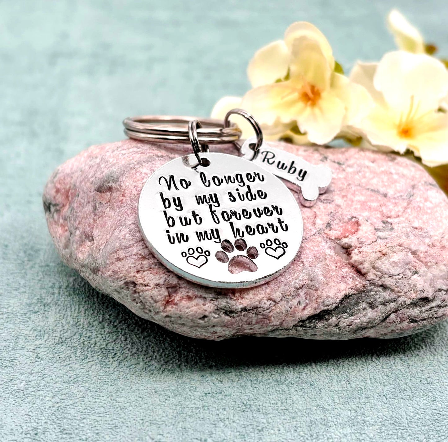 Dog Memorial Keyring