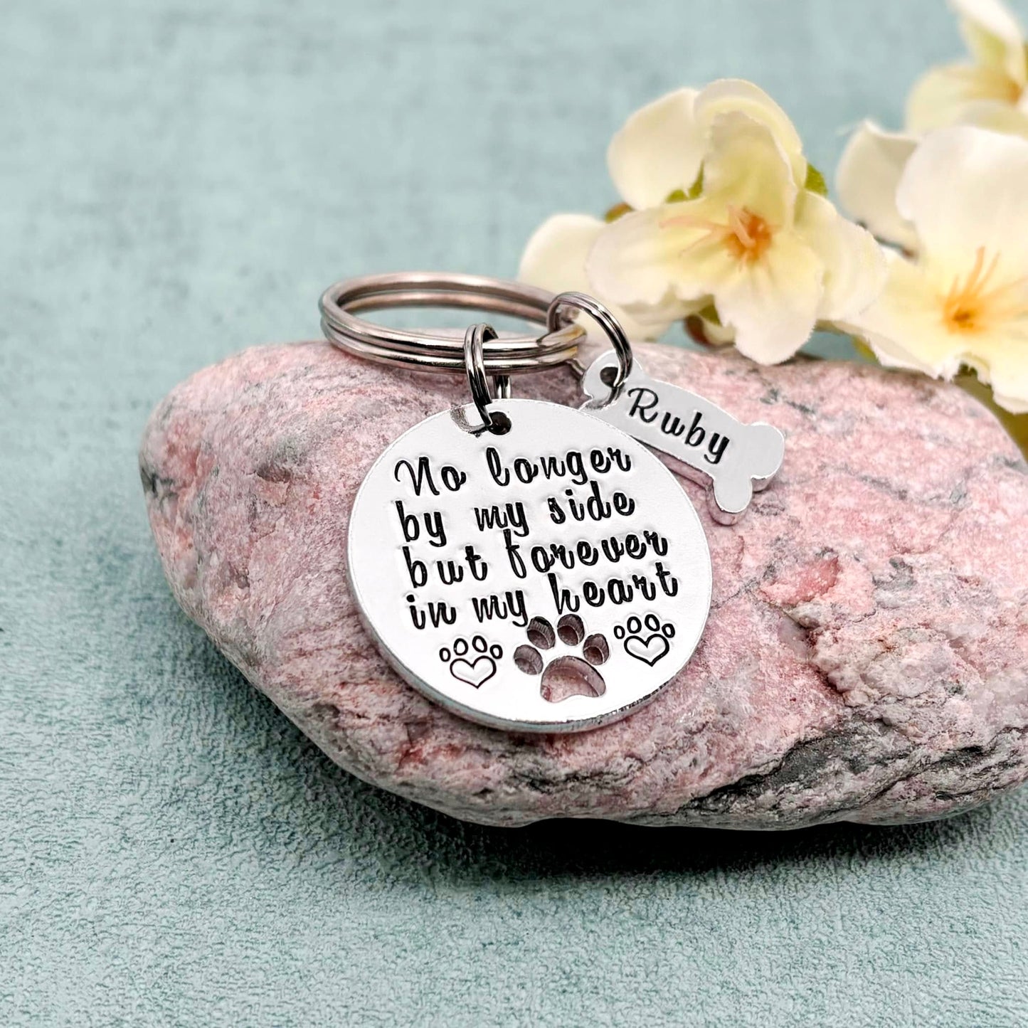 Dog Memorial Keyring
