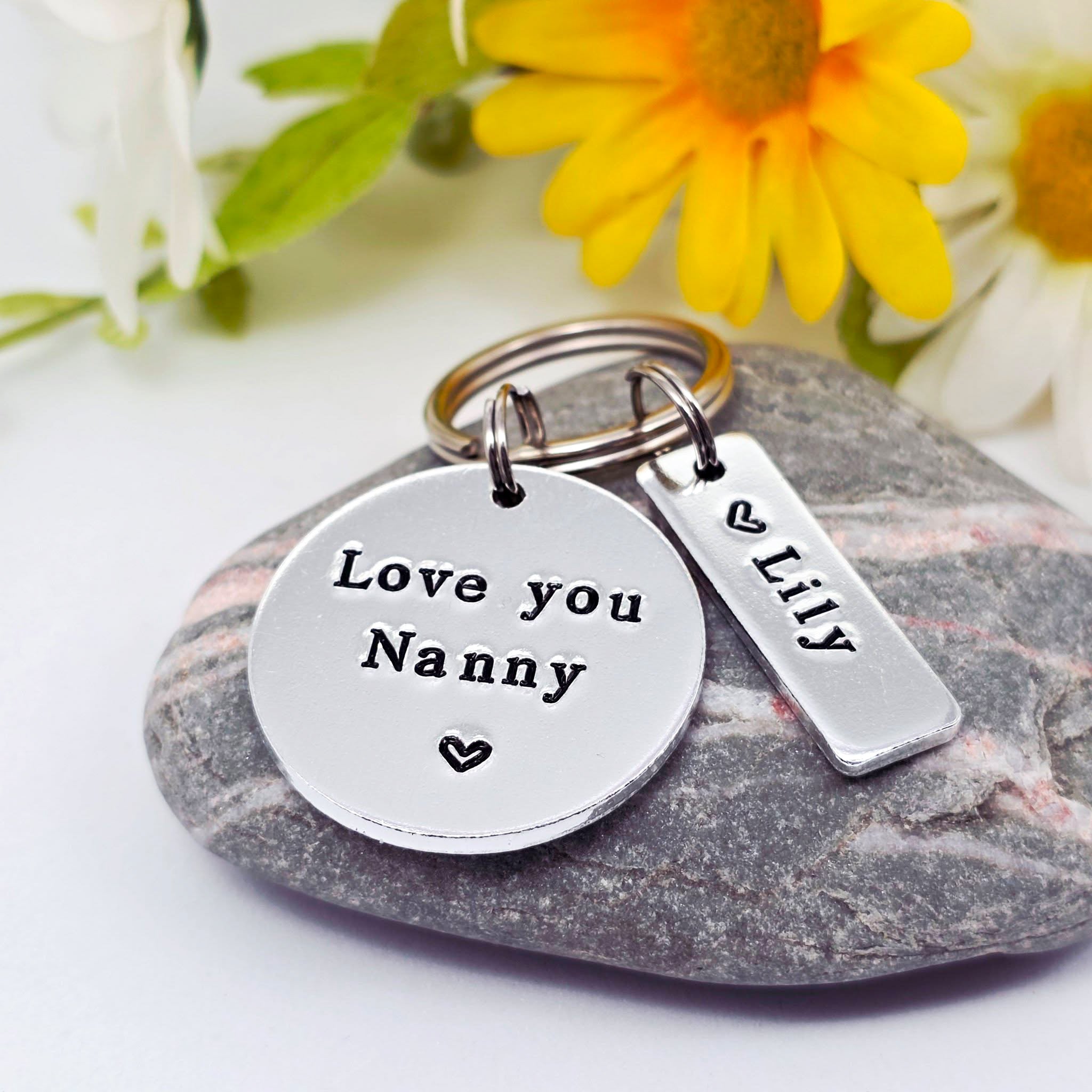 'Love You Nanny' Keyring