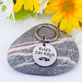 New Driver Engraved Keyring, First Car Gift, New Car Personalised Name Keyring