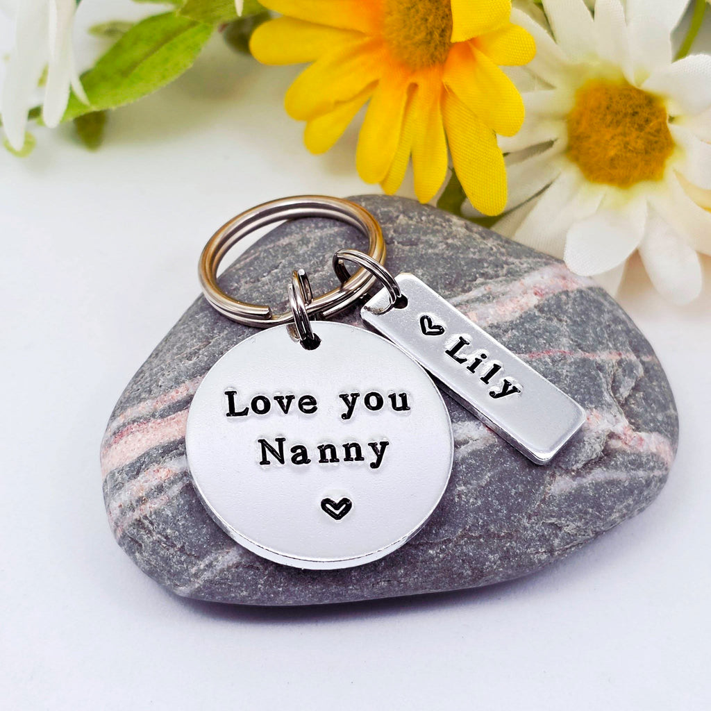 'Love You Nanny' Keyring