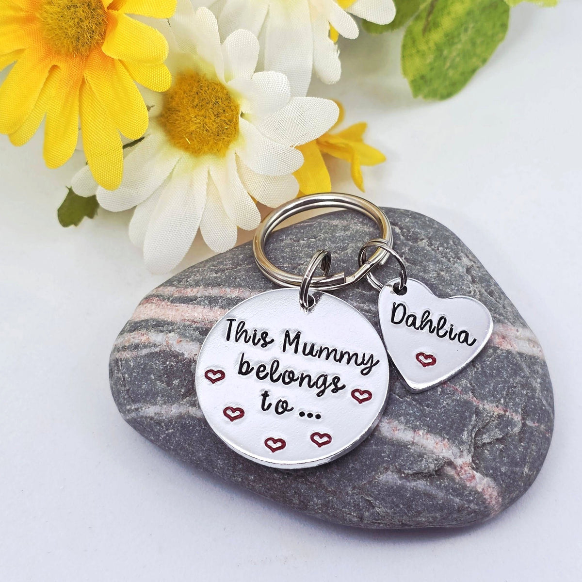'This Mummy Belongs To' Keyring