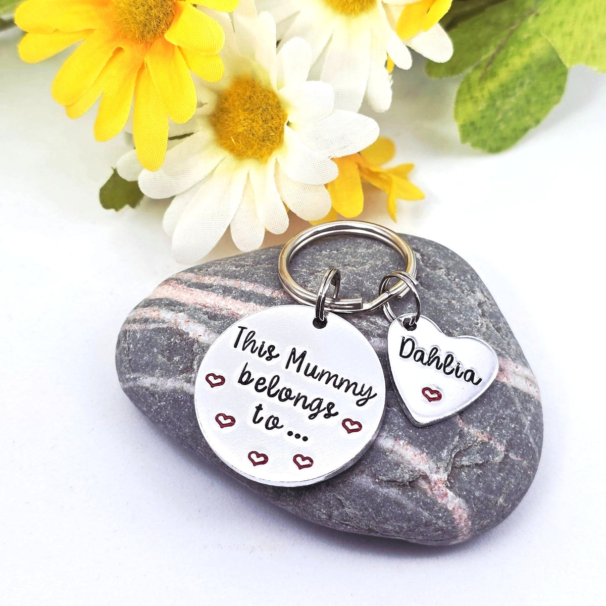 'This Mummy Belongs To' Keyring