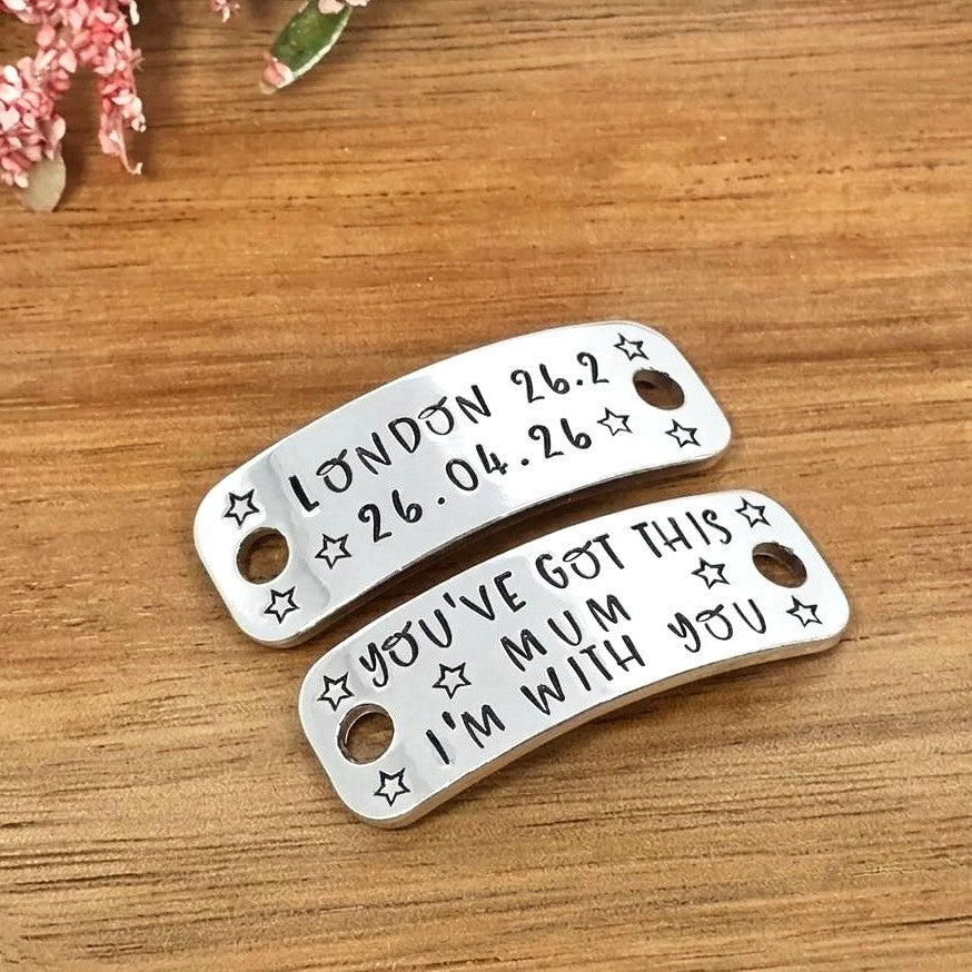 Marathon Trainer Tags, Running Shoe Tags