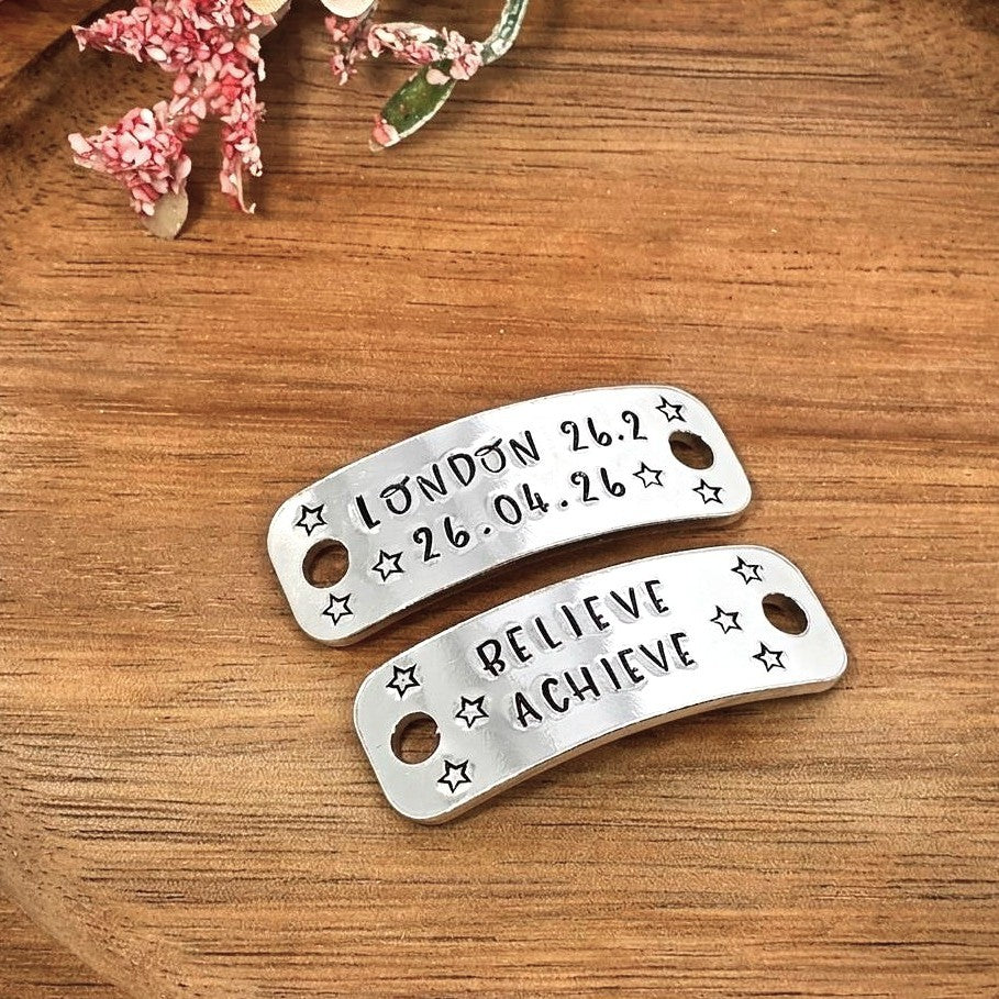 Marathon Trainer Tags, Running Shoe Tags