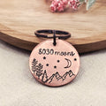 8030 Moons 22nd Anniversary Copper Keyring