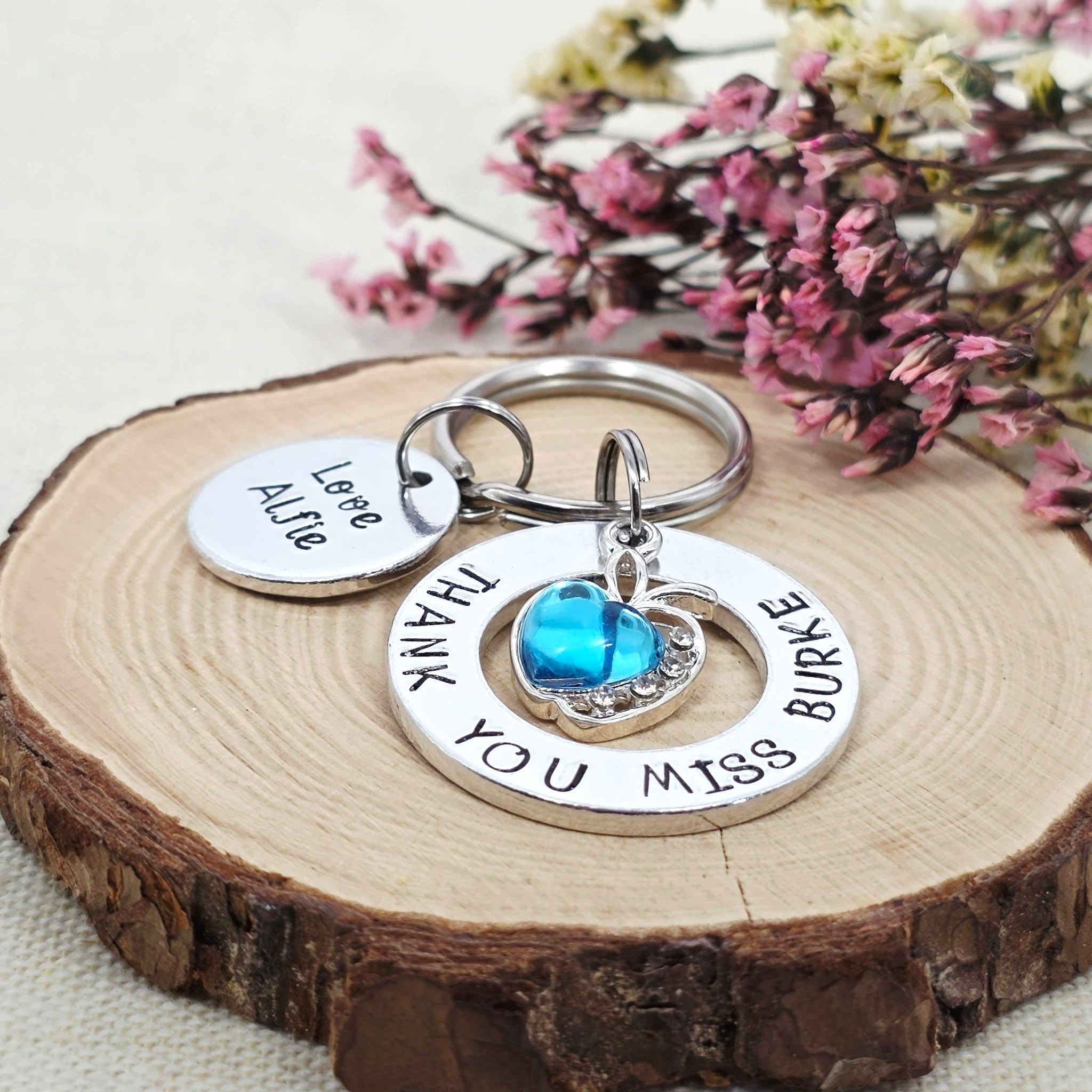 'Thank you Teacher' Teacher Keyring