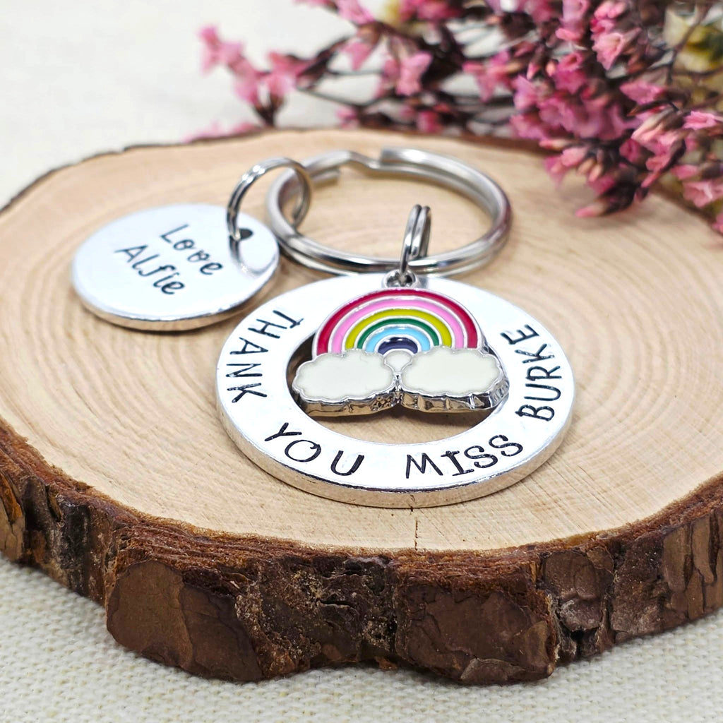 'Thank you Teacher' Teacher Keyring