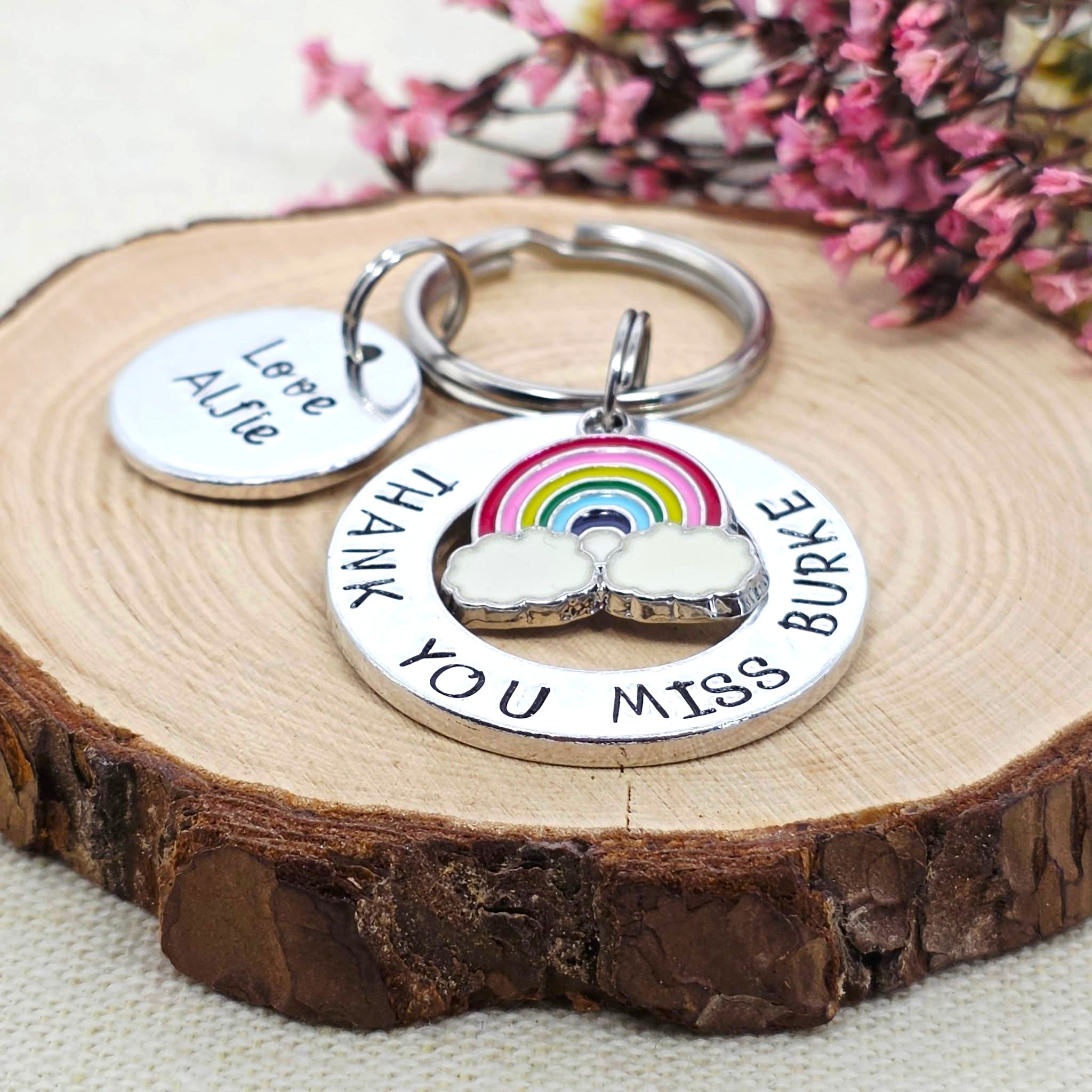 'Thank you Teacher' Teacher Keyring