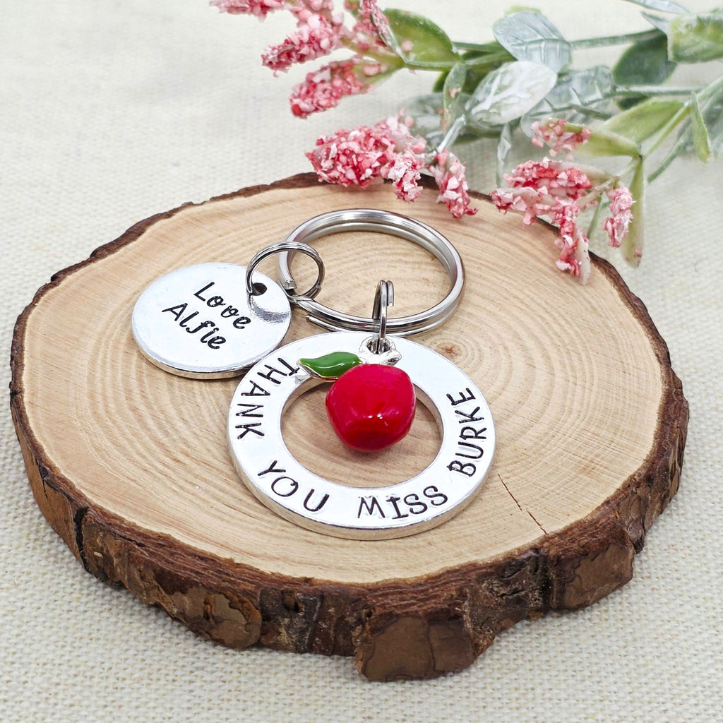 'Thank You Teacher' Keyring