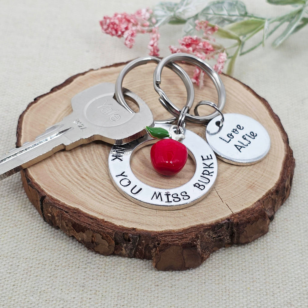 'Thank You Teacher' Keyring