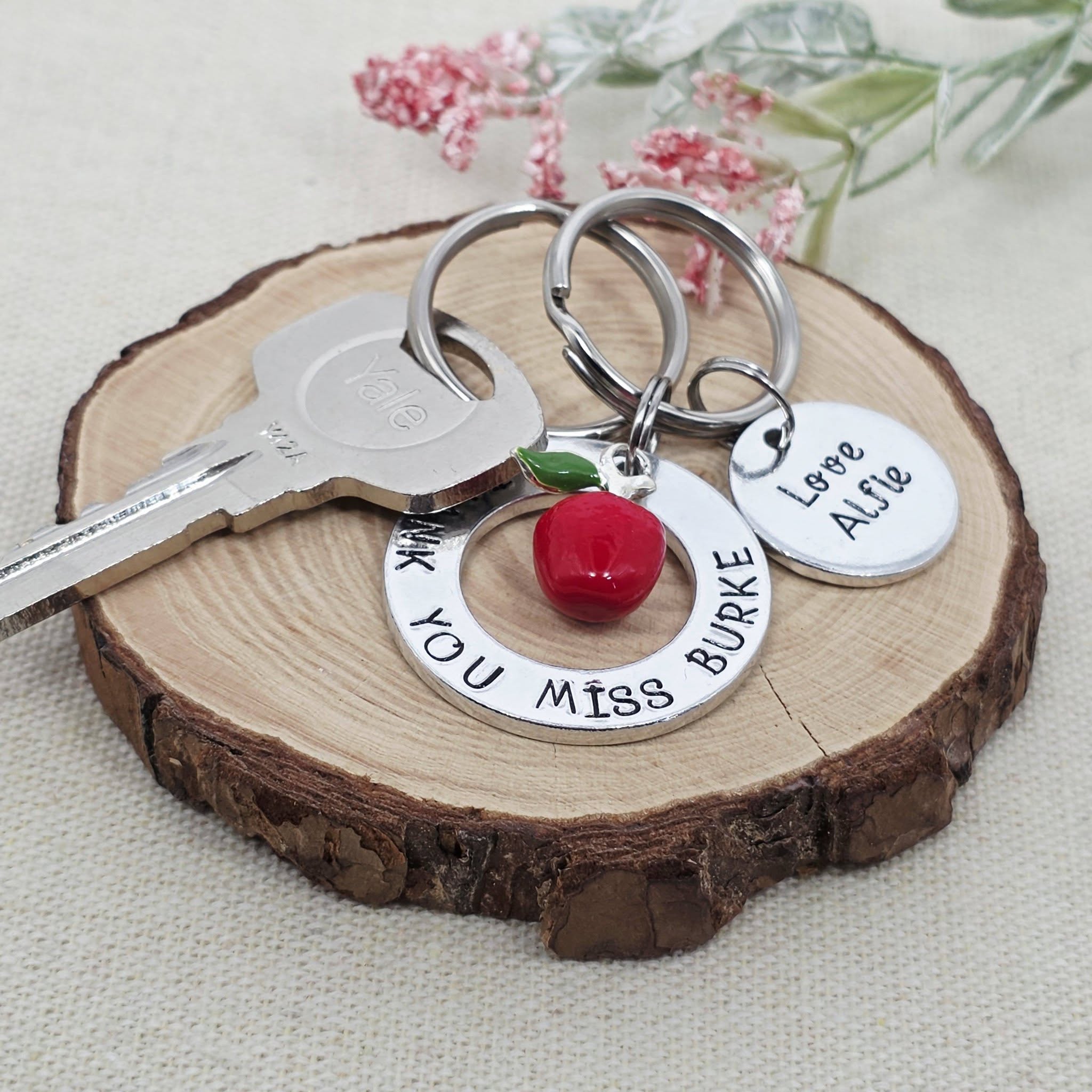 'Thank You Teacher' Keyring