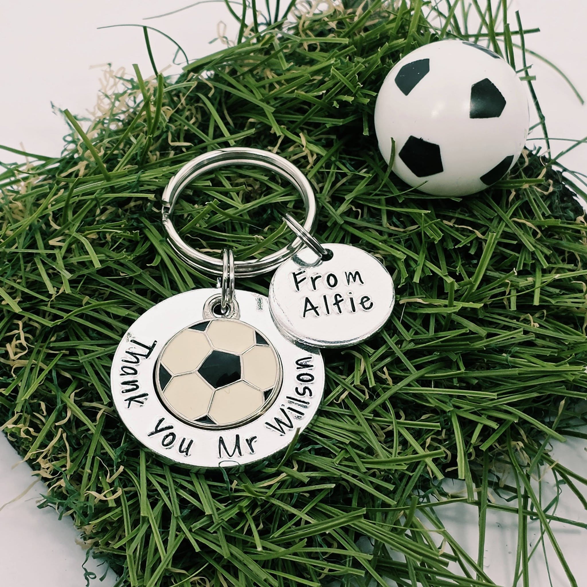 Personalised PE Teacher Keyring