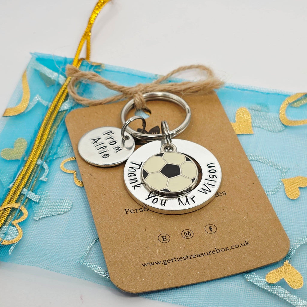Personalised PE Teacher Keyring