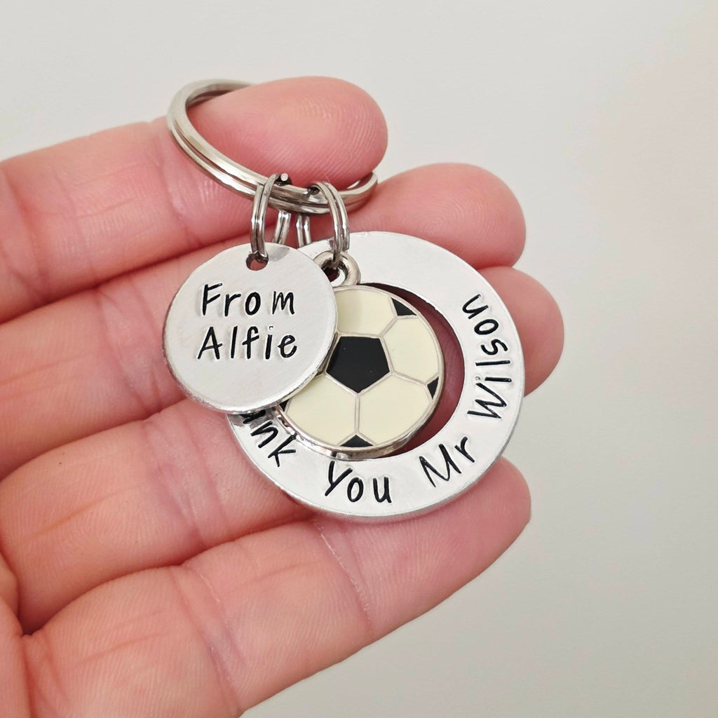 Personalised PE Teacher Keyring
