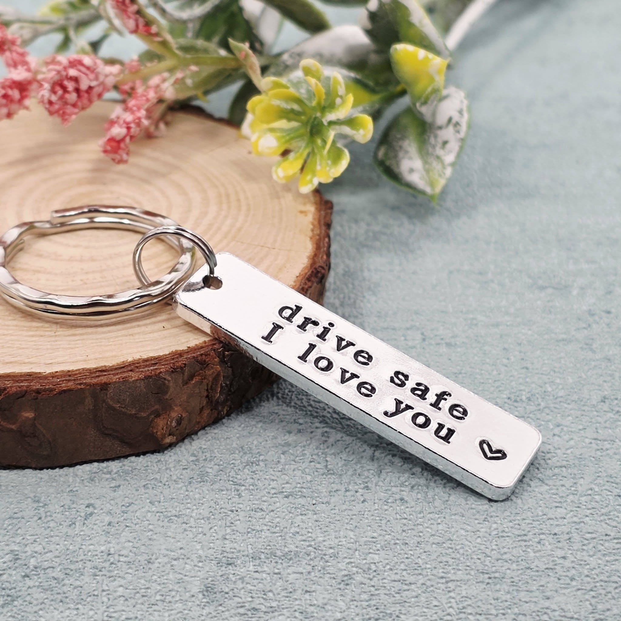 New Driver Keyring, Drive Safe I Love You, First Car Gift