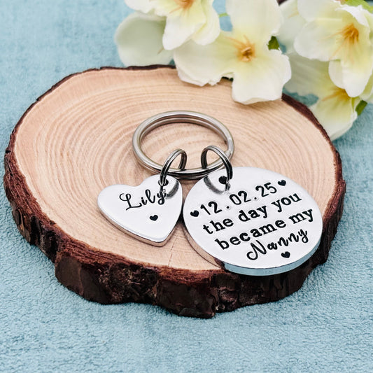 'The Day You Became My Nanny' Keyring