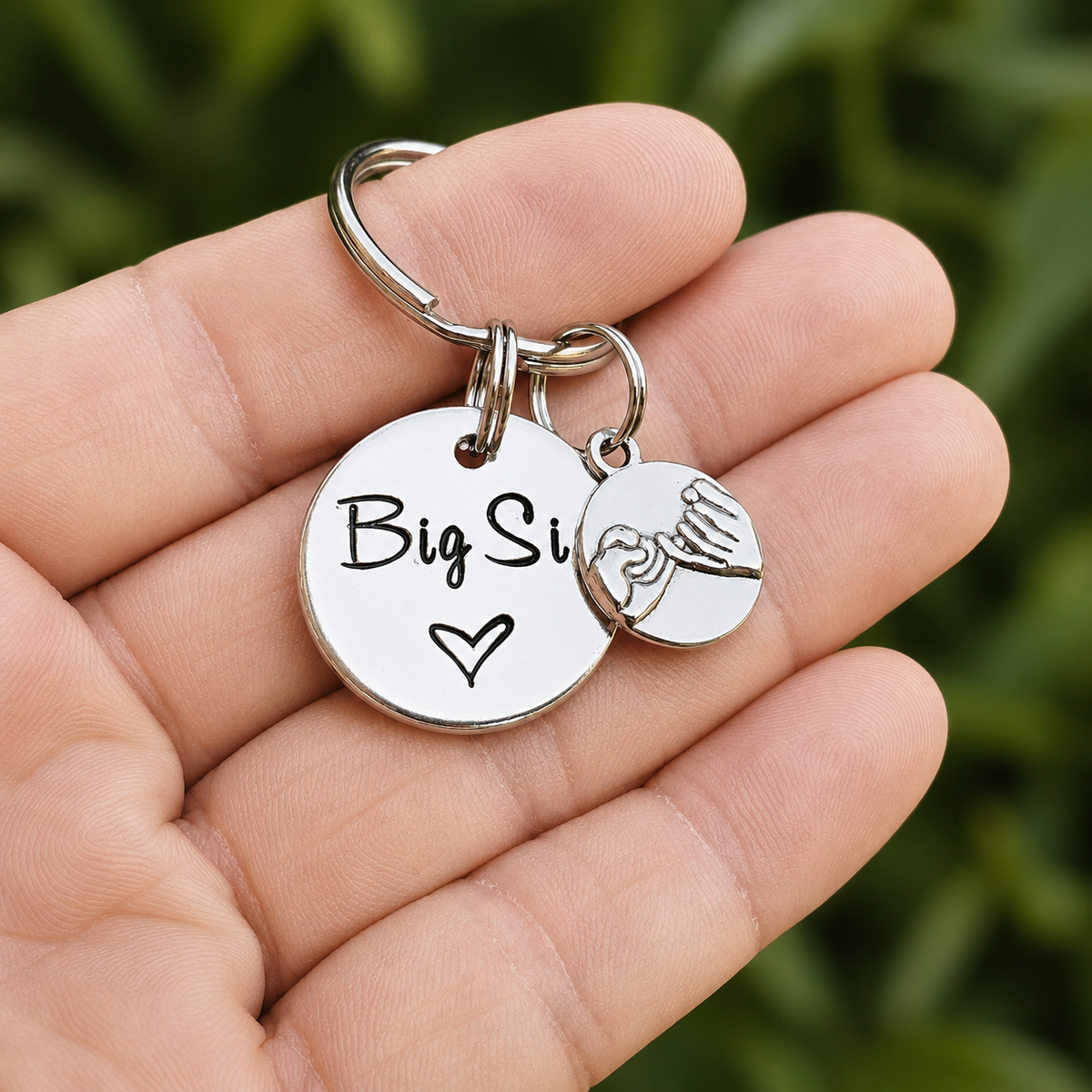 Pinky Promise Sister's Keyring