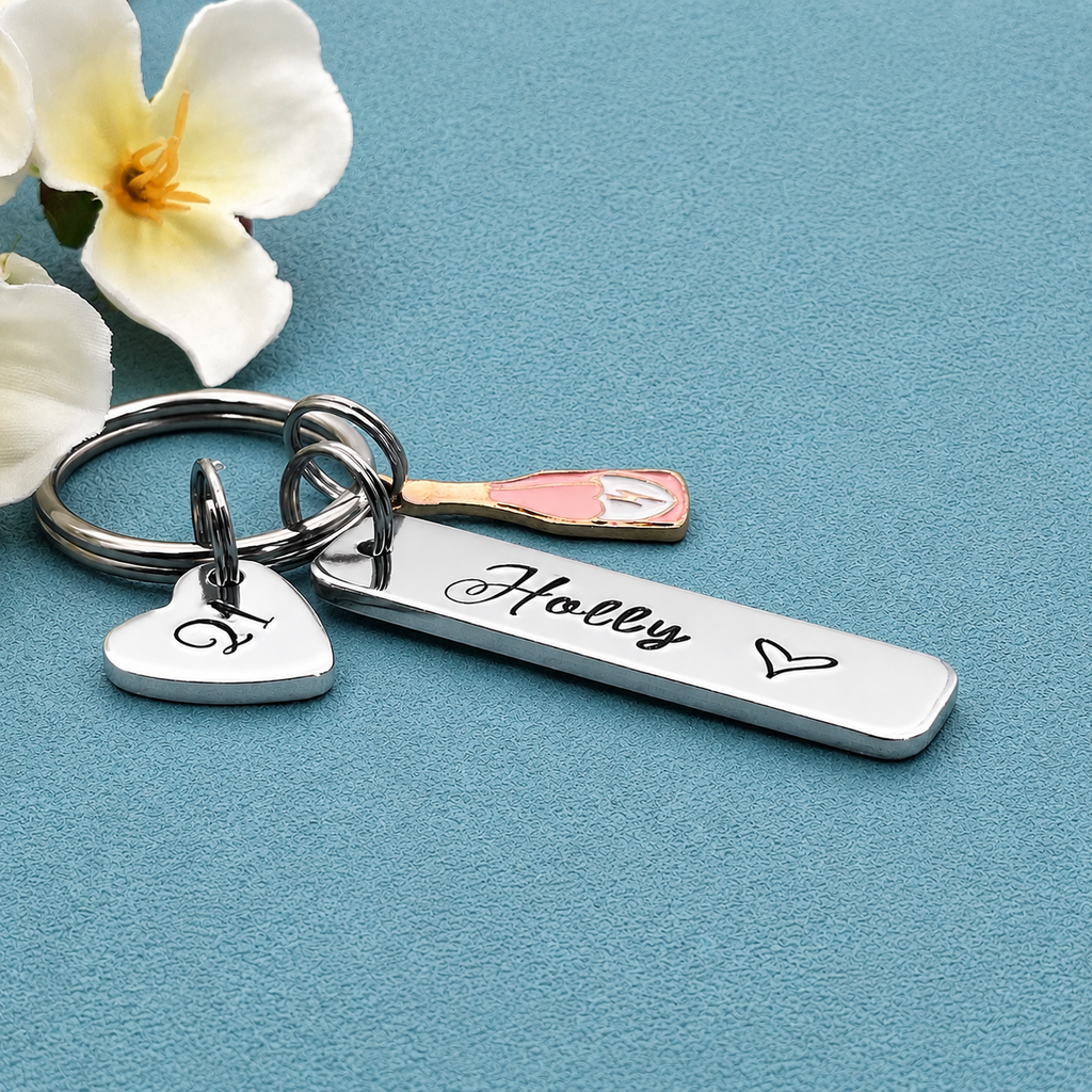 Personalised Girls 21st Birthday Gift, 21st Birthday Keyring