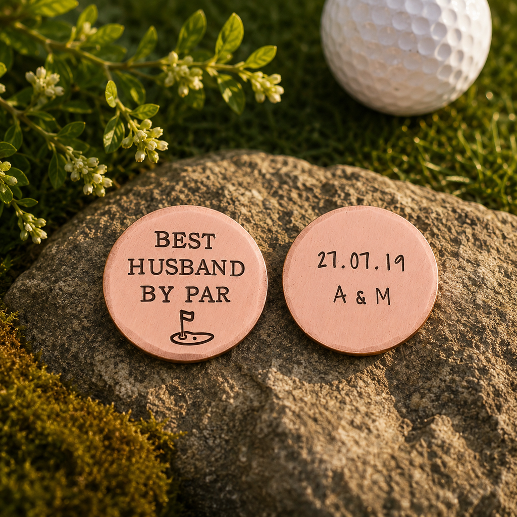 7th and 22nd Anniversary Golf Ball Marker