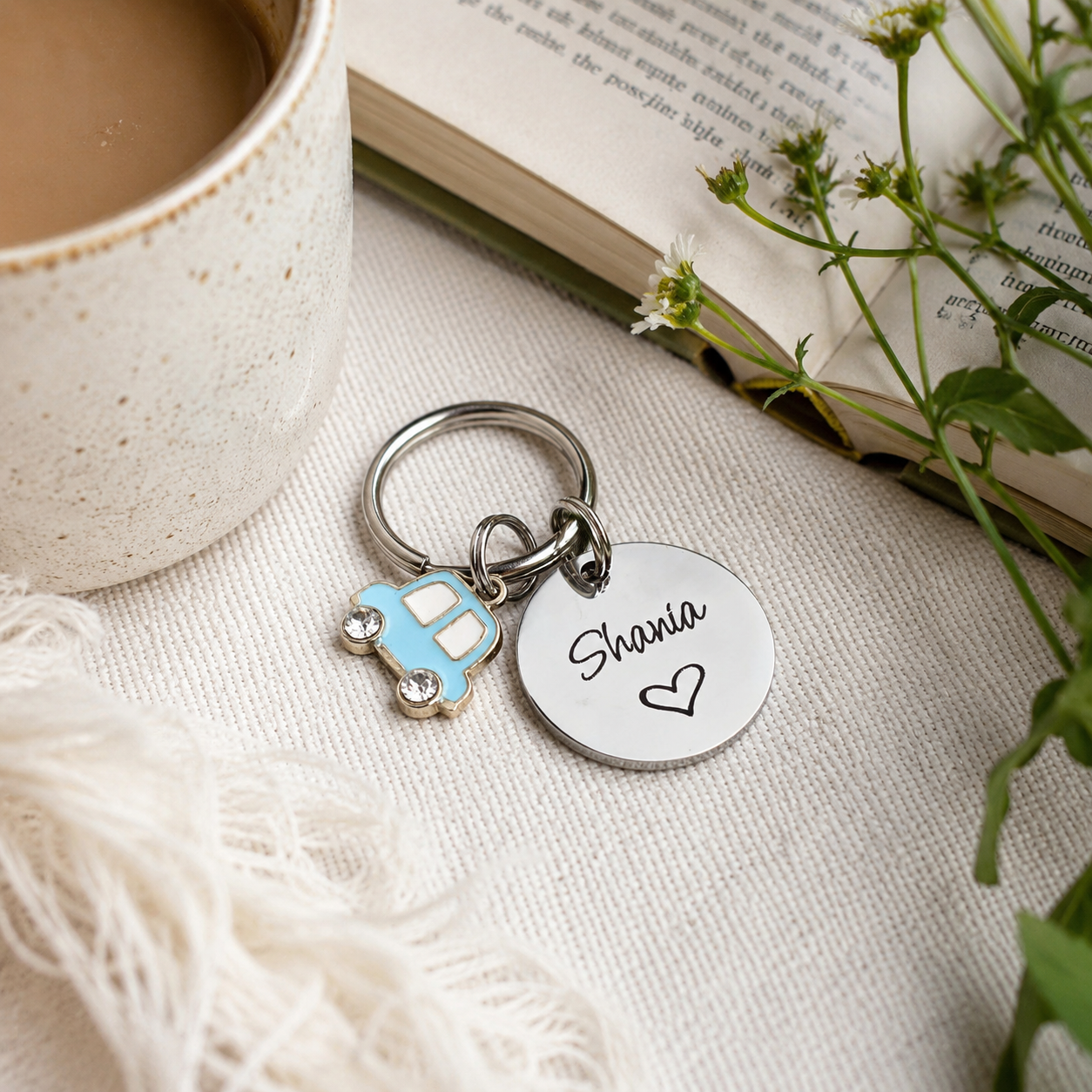 New Driver Keyring, First Car Gift, Just Passed Personalised Keyring