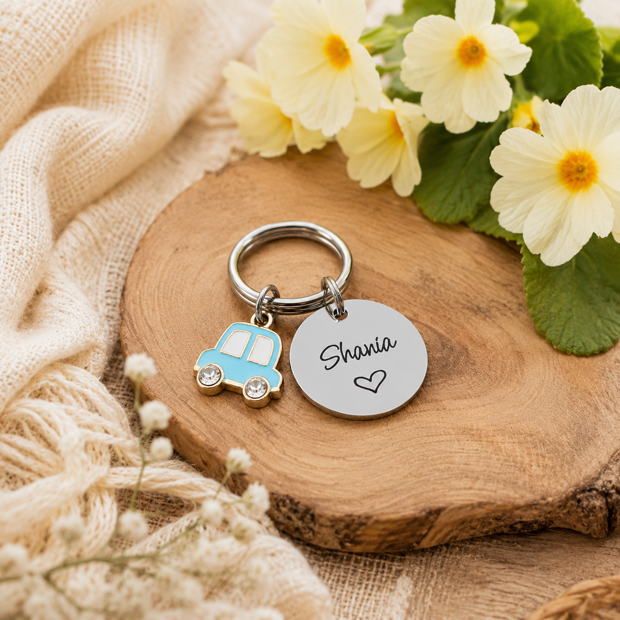 New Driver Keyring, First Car Gift, Just Passed Personalised Keyring