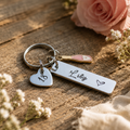 Girls 18th Birthday Gift, 18th Birthday Keyring, Personalised Eighteenth Birthday Keyring