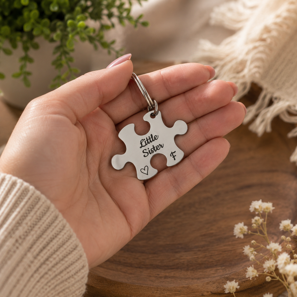 Sister's Puzzle Keyring